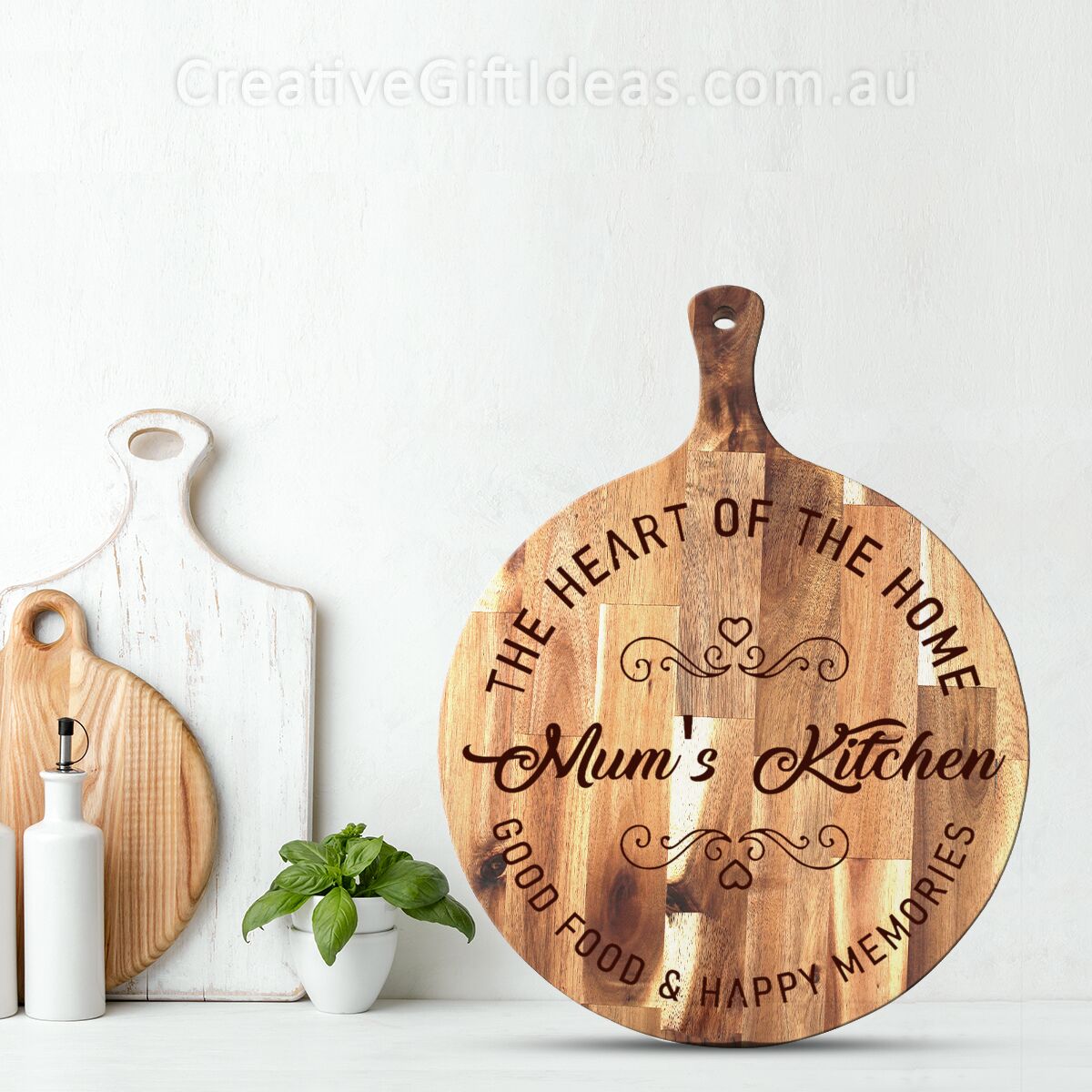 Personalised Mother's Day Chopping Board - Best Mum Ever